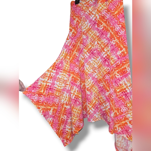 Ruby Rd. Handkerchief Hem Skirt, Size L - Picture 3 of 4